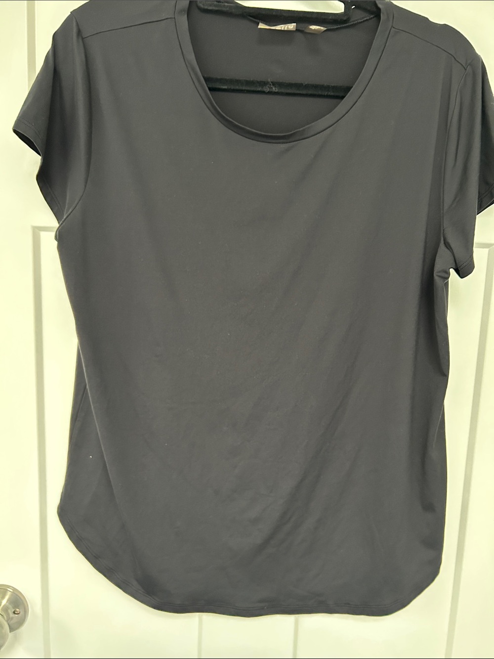 Zella Short Sleeve Crewneck Top - Black